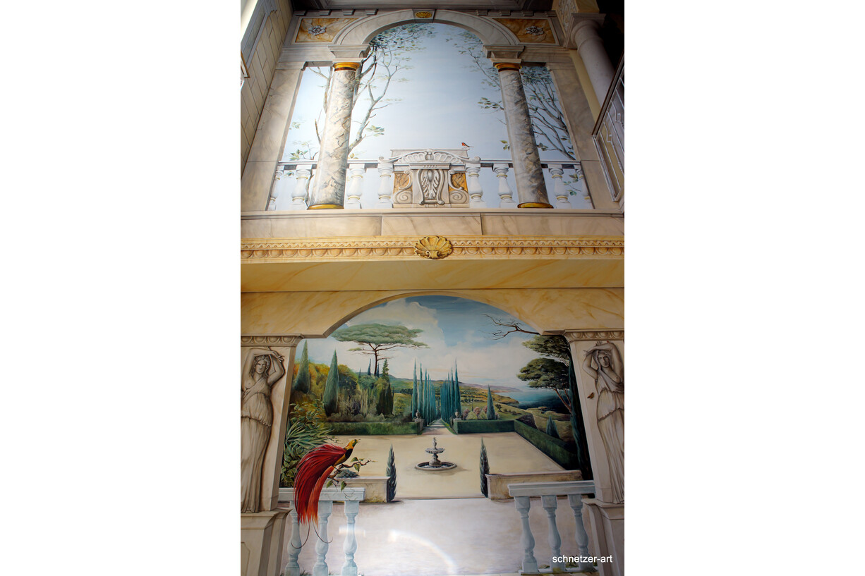 Ansicht aus dem Wohnzimmer