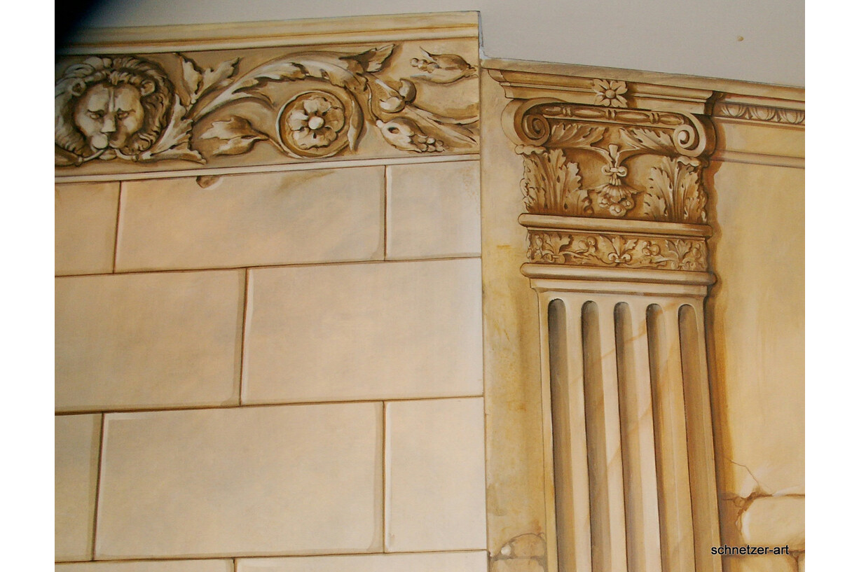 Detail im Eingangsbereich