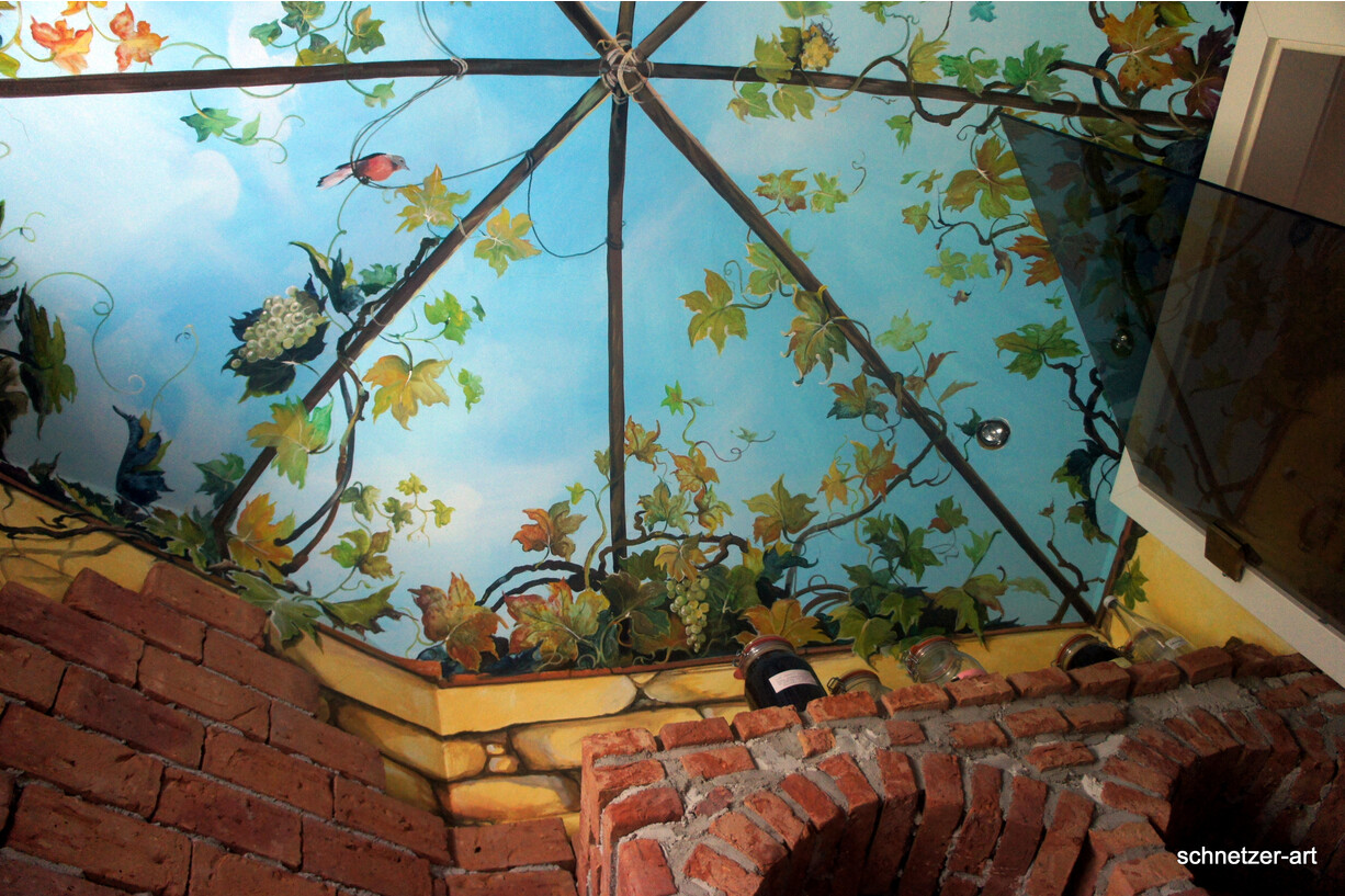 Ansicht vom Weinkeller